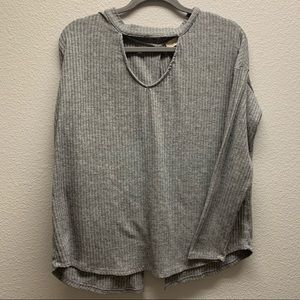 Grey Knit Sweater